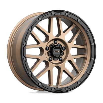 KMC KM535 GRENADE OFF-ROAD MATTE BRONZE MATTE BLACK LIP