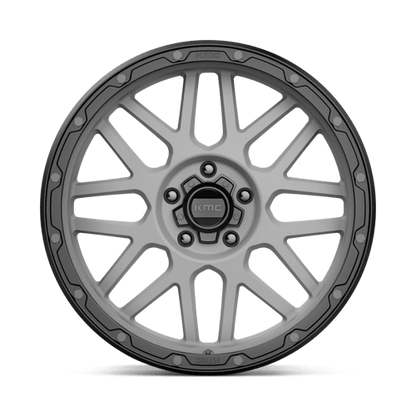 KMC KM535 GRENADE OFF-ROAD MATTE GRAY MATTE BLACK LIP