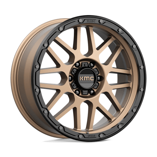 KMC KM535 GRENADE OFF-ROAD MATTE BRONZE MATTE BLACK LIP