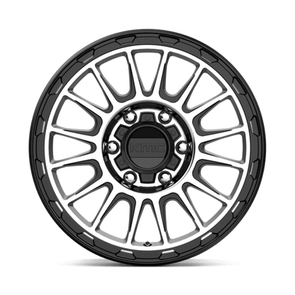 KMC KM542 IMPACT SATIN BLACK MACHINED