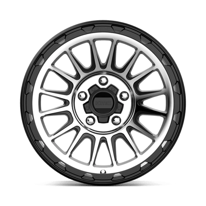 KMC KM542 IMPACT SATIN BLACK MACHINED