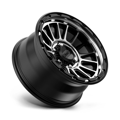 KMC KM542 IMPACT SATIN BLACK MACHINED