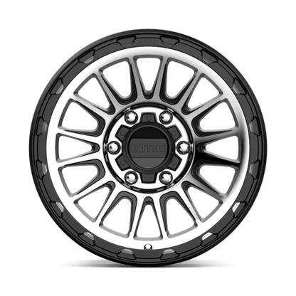KMC KM542 IMPACT SATIN BLACK MACHINED
