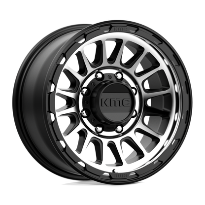 KMC KM542 IMPACT SATIN BLACK MACHINED