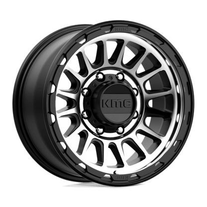 KMC KM542 IMPACT SATIN BLACK MACHINED