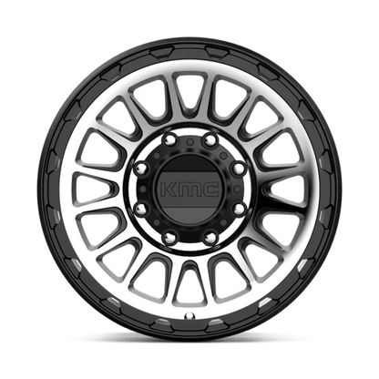 KMC KM542 IMPACT SATIN BLACK MACHINED
