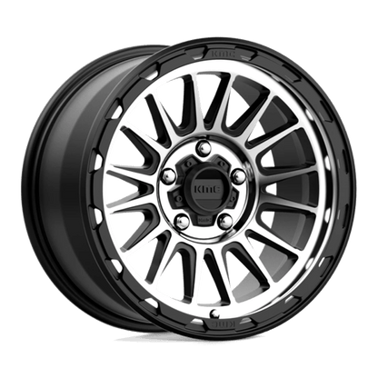 KMC KM542 IMPACT SATIN BLACK MACHINED