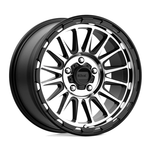 KMC KM542 IMPACT SATIN BLACK MACHINED