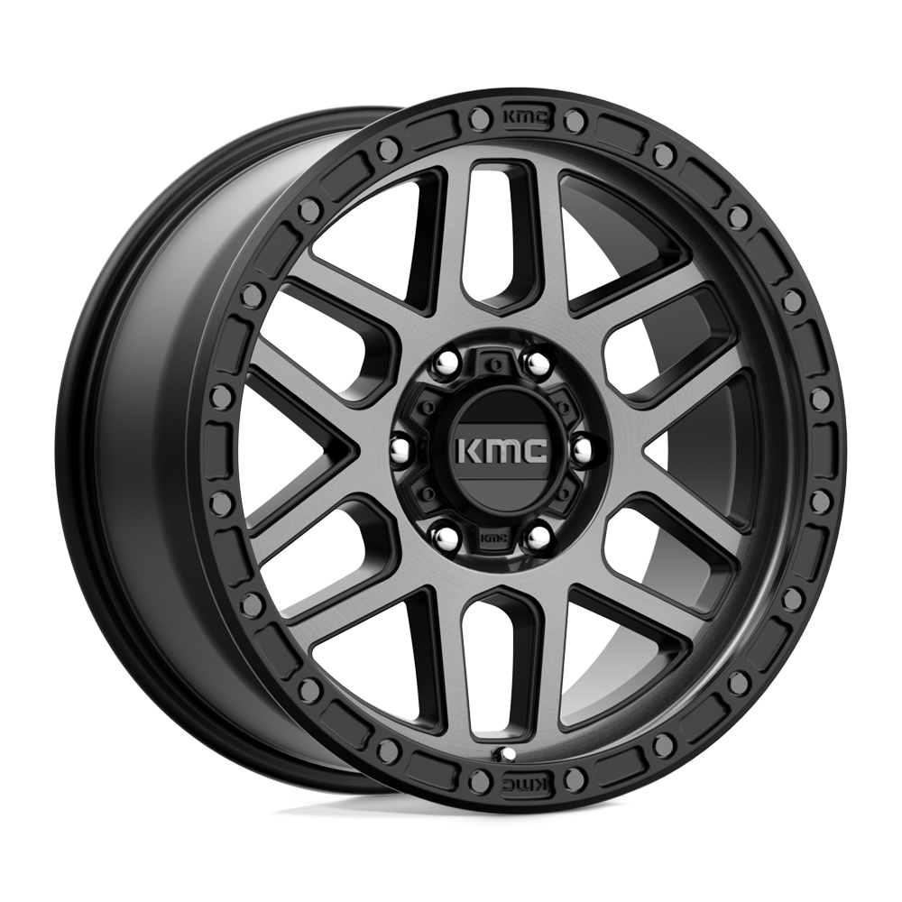 KMC KM544 MESA SATIN BLACK WITH GRAY TINT