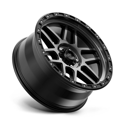 KMC KM544 MESA SATIN BLACK WITH GRAY TINT