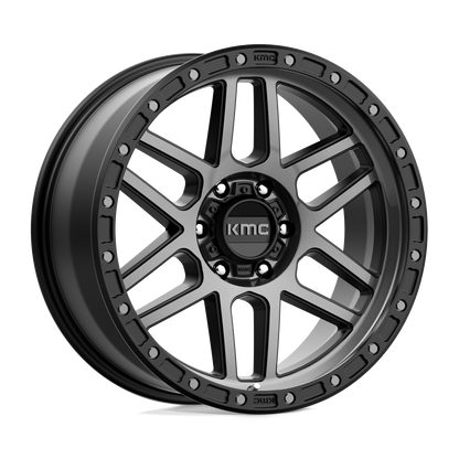 KMC KM544 MESA SATIN BLACK WITH GRAY TINT