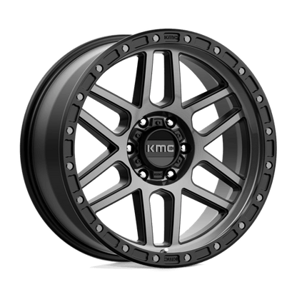 KMC KM544 MESA SATIN BLACK WITH GRAY TINT
