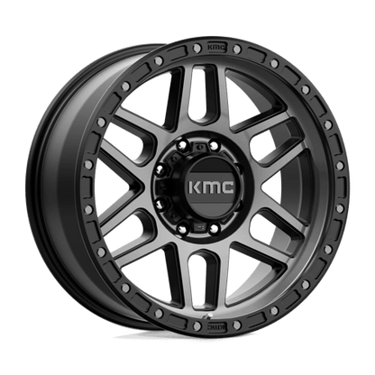 KMC KM544 MESA SATIN BLACK WITH GRAY TINT