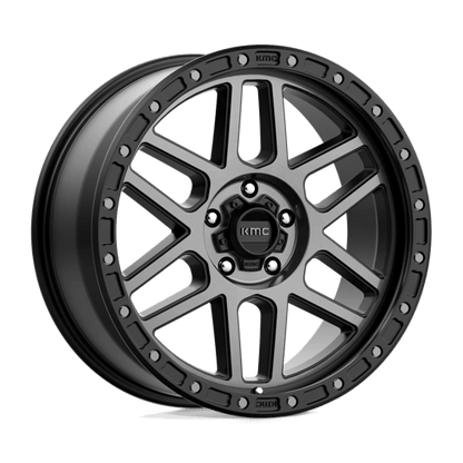 KMC KM544 MESA SATIN BLACK WITH GRAY TINT