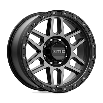 KMC KM544 MESA SATIN BLACK WITH GRAY TINT