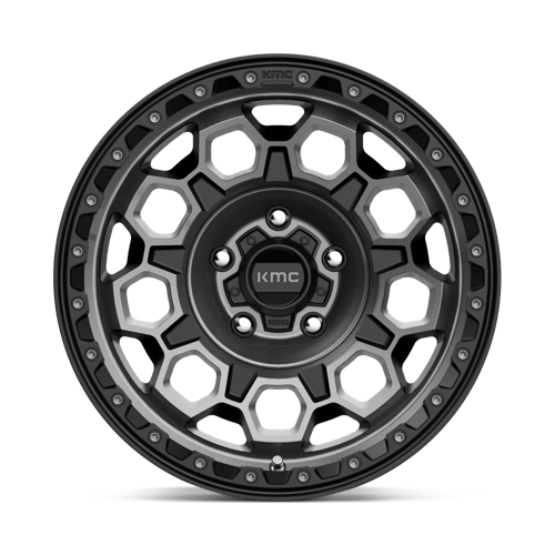 KMC KM545 TREK SATIN BLACK WITH GRAY TINT