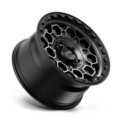 KMC KM545 TREK SATIN BLACK WITH GRAY TINT