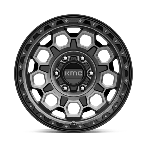 KMC KM545 TREK SATIN BLACK WITH GRAY TINT