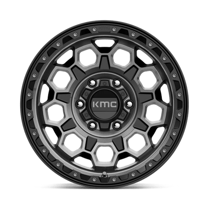 KMC KM545 TREK SATIN BLACK WITH GRAY TINT