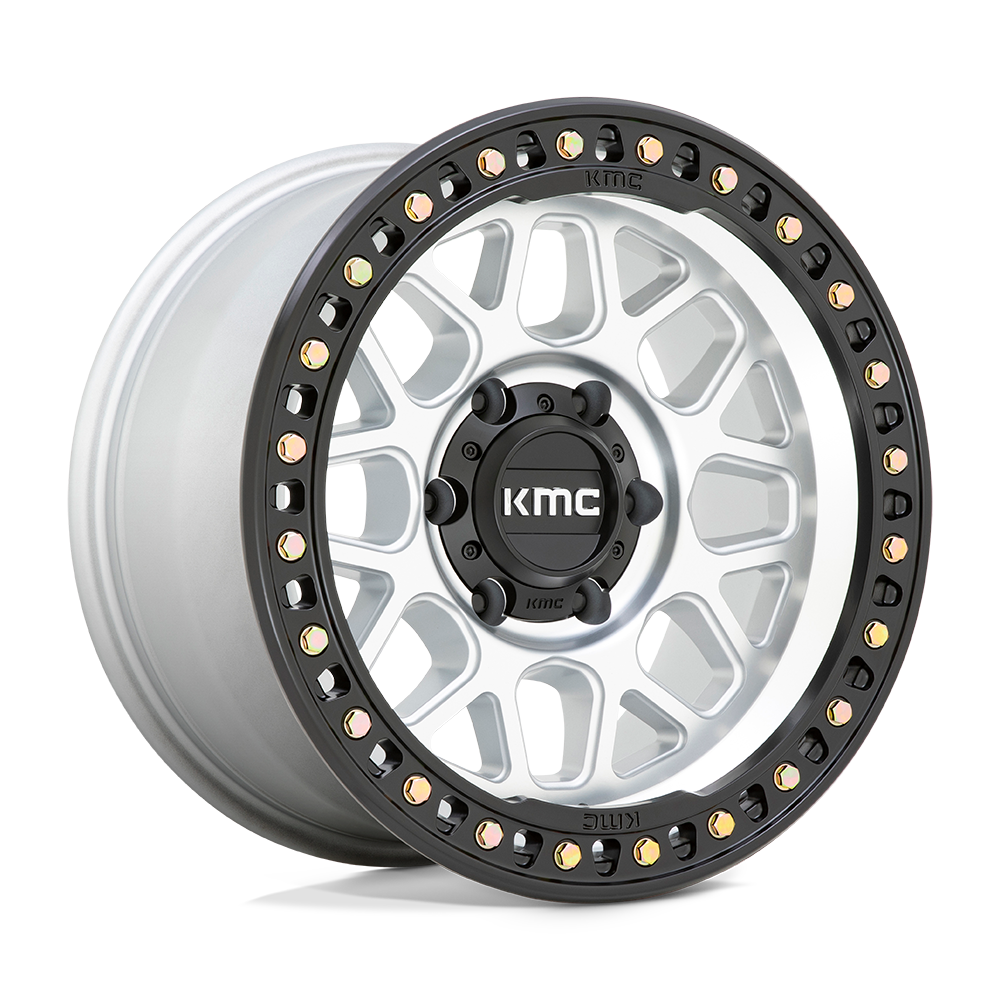 KMC KM549 GRS MACHINED WITH SATIN BLACK LIP