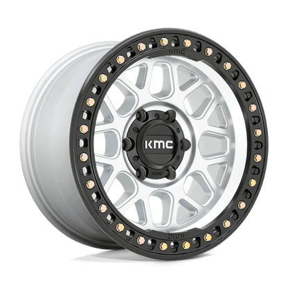 KMC KM549 GRS MACHINED WITH SATIN BLACK LIP