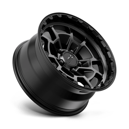 KMC KM718 SUMMIT SATIN BLACK WITH GRAY TINT