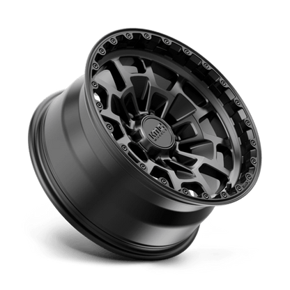 KMC KM718 SUMMIT SATIN BLACK WITH GRAY TINT