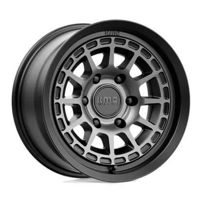 KMC KM719 CANYON SATIN BLACK WITH GRAY TINT