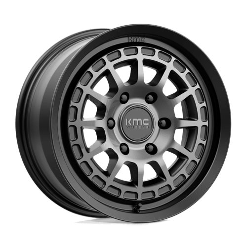 KMC KM719 CANYON SATIN BLACK WITH GRAY TINT