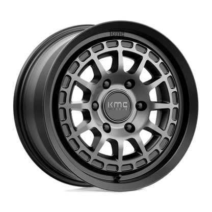 KMC KM719 CANYON SATIN BLACK WITH GRAY TINT