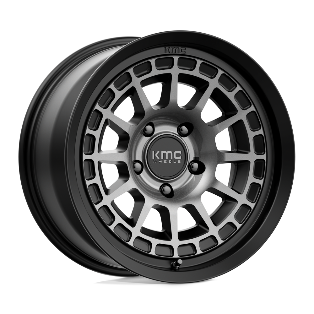 KMC KM719 CANYON SATIN BLACK WITH GRAY TINT