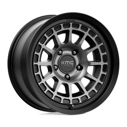 KMC KM719 CANYON SATIN BLACK WITH GRAY TINT
