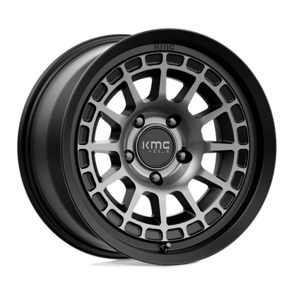 KMC KM719 CANYON SATIN BLACK WITH GRAY TINT
