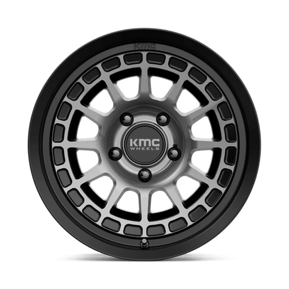 KMC KM719 CANYON SATIN BLACK WITH GRAY TINT