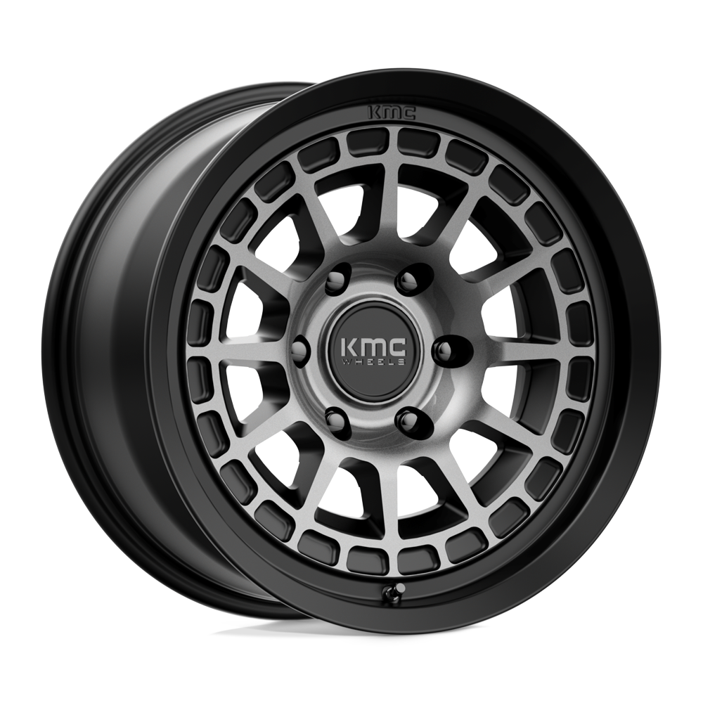 KMC KM719 CANYON SATIN BLACK WITH GRAY TINT