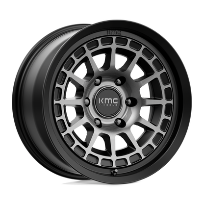 KMC KM719 CANYON SATIN BLACK WITH GRAY TINT
