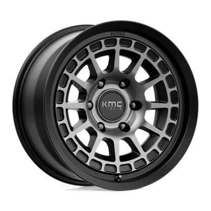 KMC KM719 CANYON SATIN BLACK WITH GRAY TINT