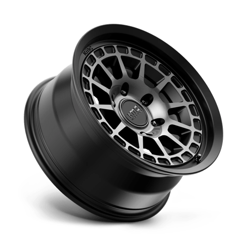 KMC KM719 CANYON SATIN BLACK WITH GRAY TINT