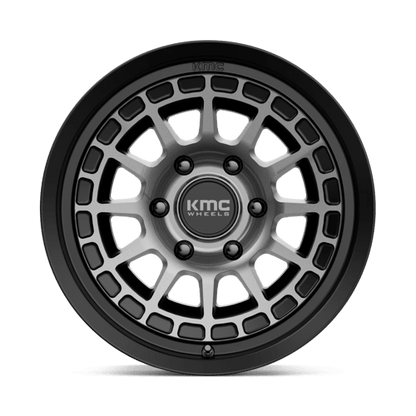 KMC KM719 CANYON SATIN BLACK WITH GRAY TINT