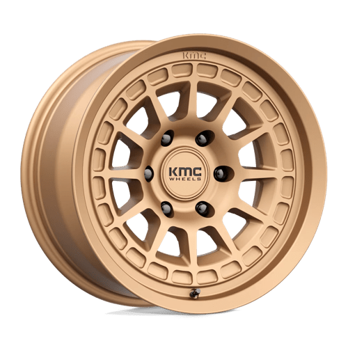 KMC KM719 CANYON Matte Bronze wheel showcasing rugged design and off-road capability