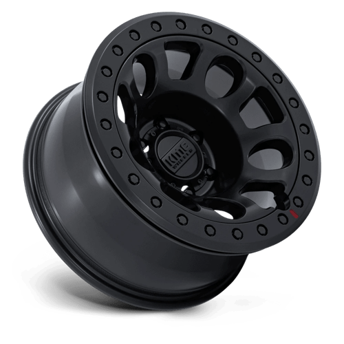 KMC KM241 E25 BEADLOCK Blackout wheel designed for extreme off-road performance and durability.