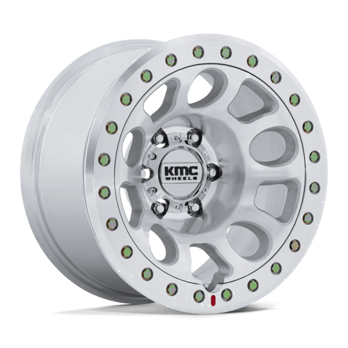 KMC KM241 E25 BEADLOCK Machined wheel designed for off-road performance and durability, ideal for trucks and SUVs.