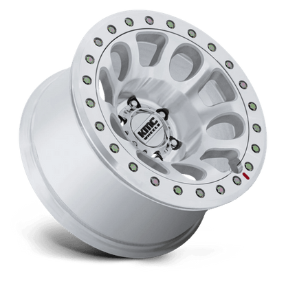 KMC KM241 E25 BEADLOCK Machined wheel designed for off-road performance and aggressive styling.