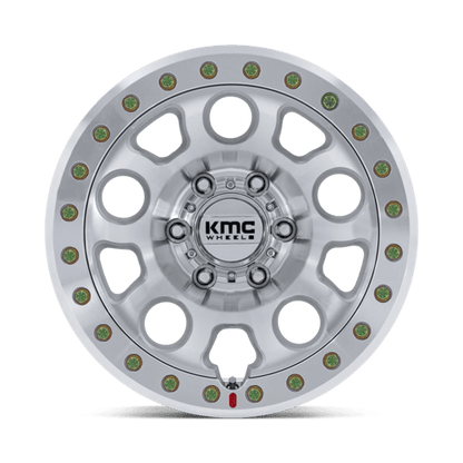 KMC KM241 E25 BEADLOCK Machined wheel designed for off-road performance and rugged styling.