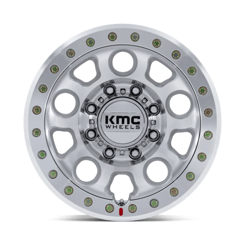 KMC KM241 E25 BEADLOCK Machined wheel designed for off-road performance and durability.