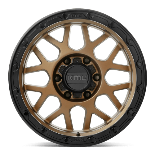 KMC KM535 GRENADE OFF-ROAD MATTE BRONZE MATTE BLACK LIP