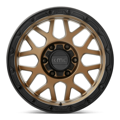 KMC KM535 GRENADE OFF-ROAD MATTE BRONZE MATTE BLACK LIP