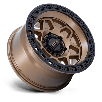 KMC KM553 TORX MATTE BRONZE WITH GLOSS BLACK LIP