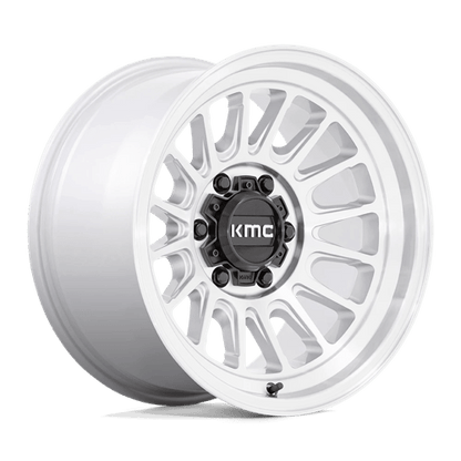 KMC KM724 IMPACT OL SILVER MACHINED