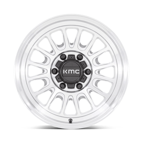 KMC KM724 IMPACT OL SILVER MACHINED